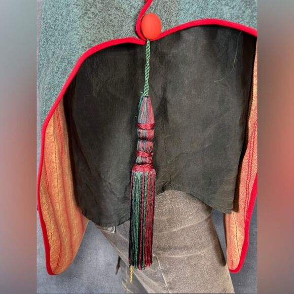 Vintage Boho Japanese-Inspired Patchwork Vest - Picture 10 of 11